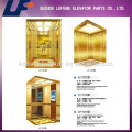 Golden Titanium Residential Aufzug Kabine / Luxus Dekoration Home Lift Kabine